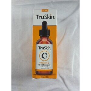 TruSkin Vitamin C Hydrating Facial Serum, Anti Aging Vitamin E + Hyaluronic Acid